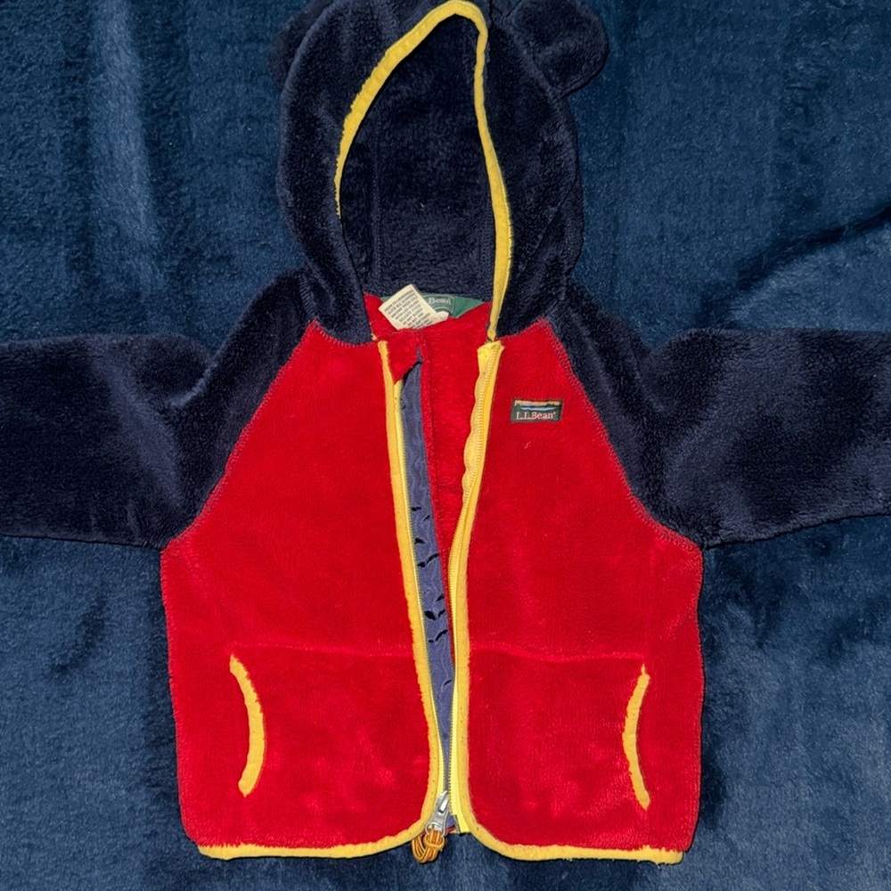 Used toddler boy LL Bean winter Jacket